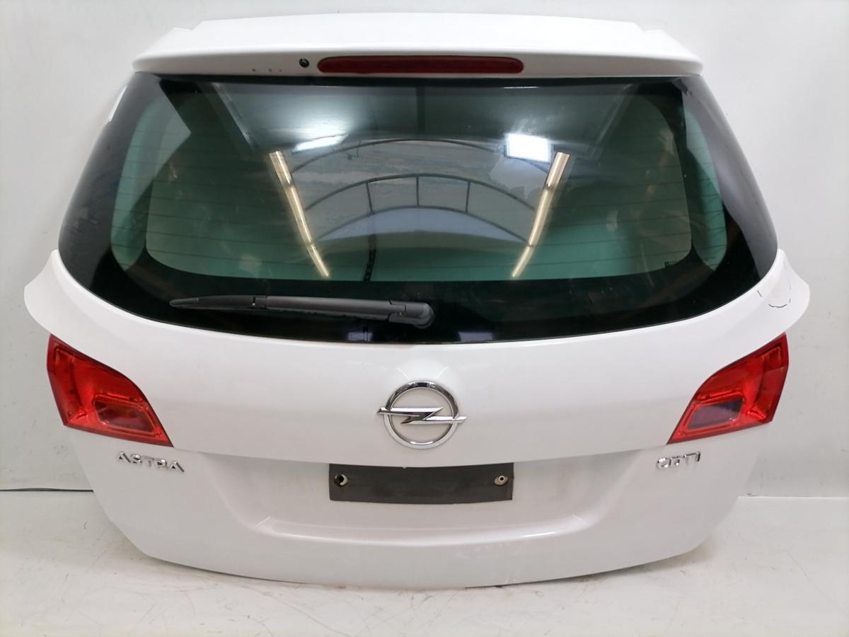 Opel Astra J Sportstourer original Heckklappe mit Heckscheibe Z40R Schneewei&szlig; Kombi Bj.2012